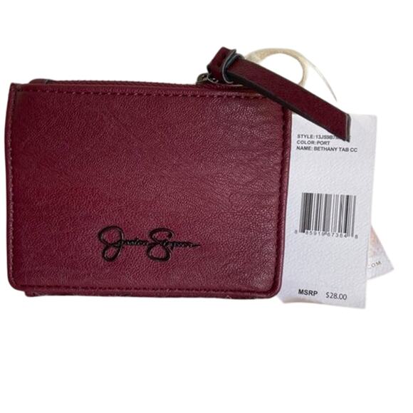 Brand New Jessica Simpson Holder Cards - Coins Holder Brown Congac - Picture 1 of 6